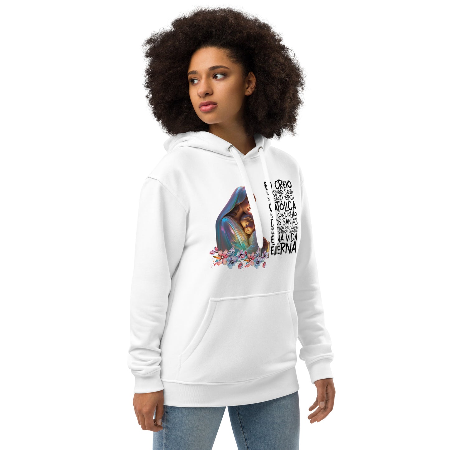 Adult T-shirt Holly Mary Premium eco hoodie